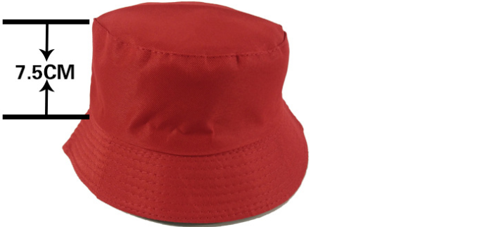 Adult children's yellow hat round hat