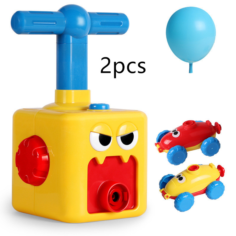 Power Balloon Launch Tower Toy Puzzle – A Yellow