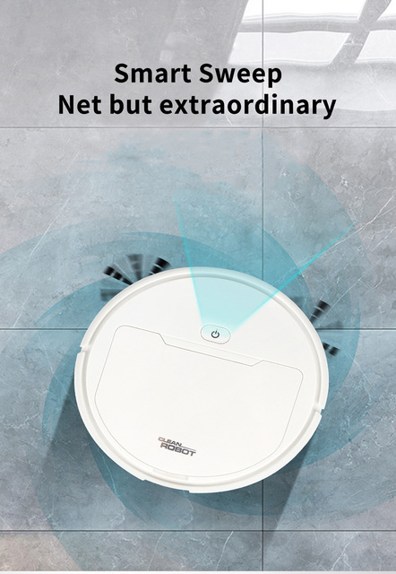 Household smart robot vacuum cleaner sweeper — foto 2