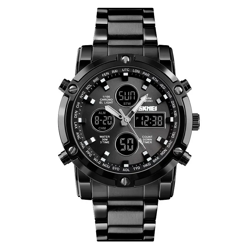 Men's Dual Movement Watch