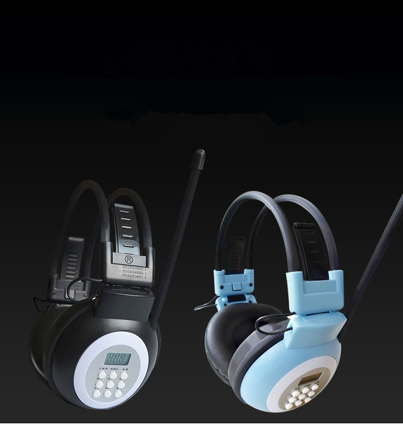 English Band 4-6 Listening Campus Radio Receive Earphone