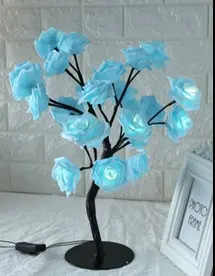 LED Tree Lamp Rose Small Modeling Table
