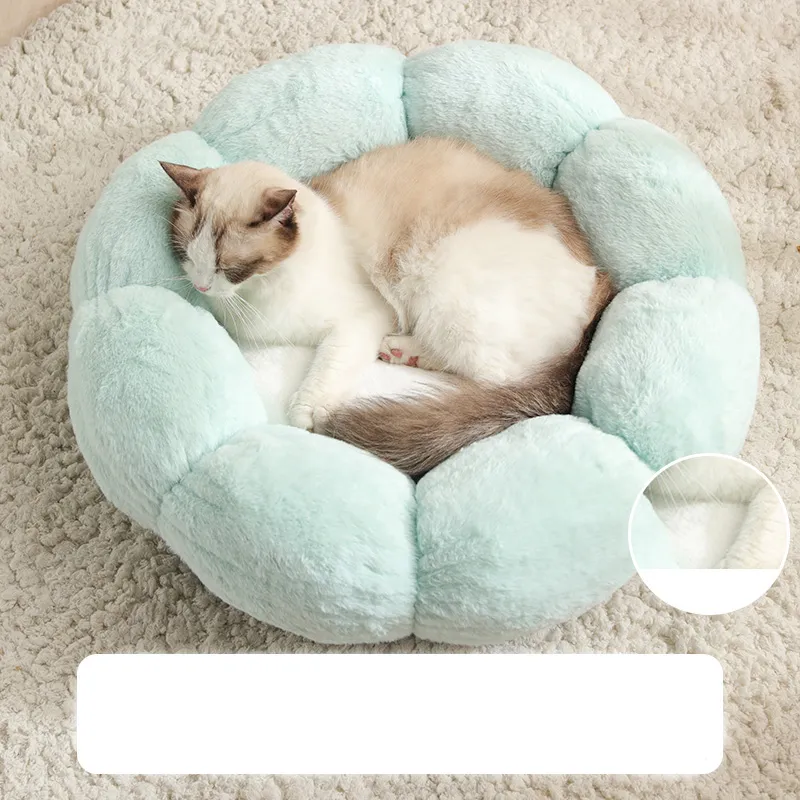 Cat and dog pet nest - Green White