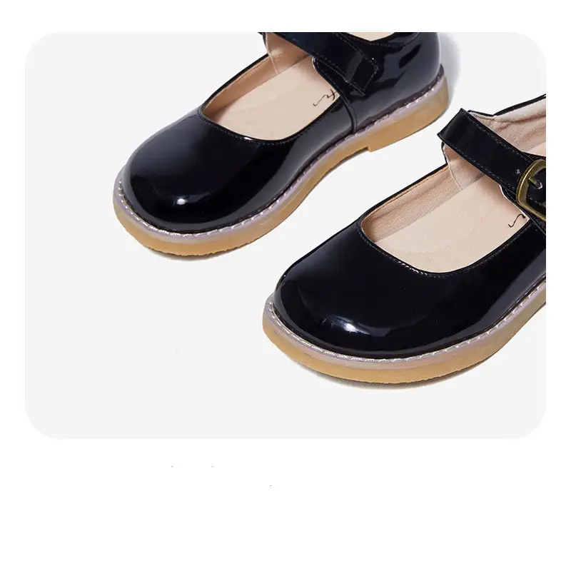 Girls leather shoes leather princess shoes