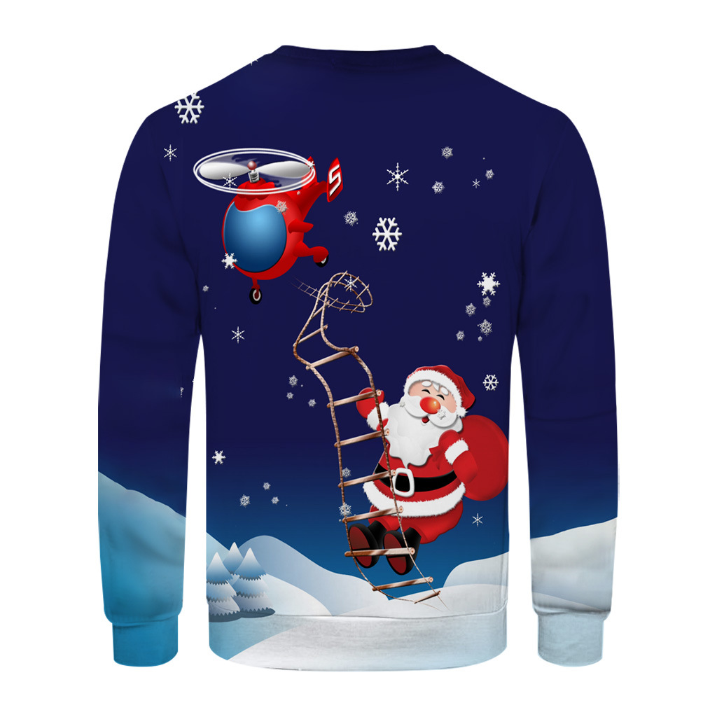 Christmas print sweatshirt