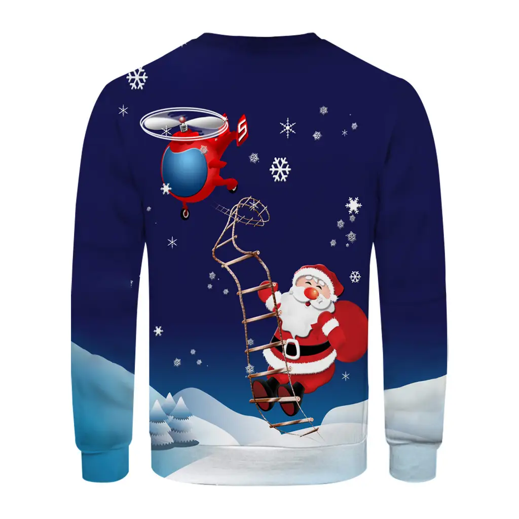 Christmas print sweatshirt