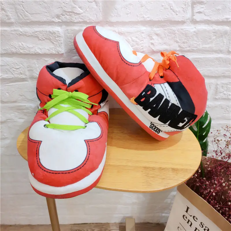 Bag and spoof cotton slippers