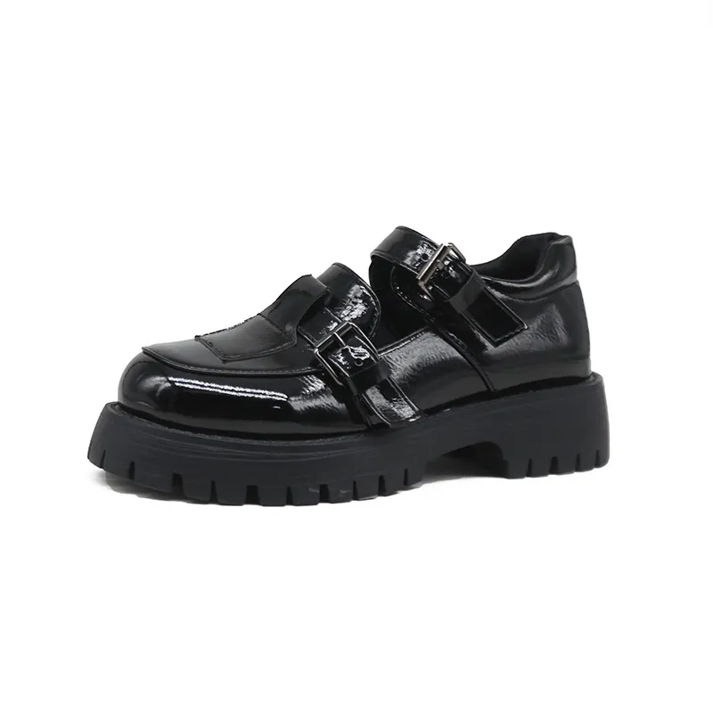 Thick Soles Heighten the Shoes for Women - Black