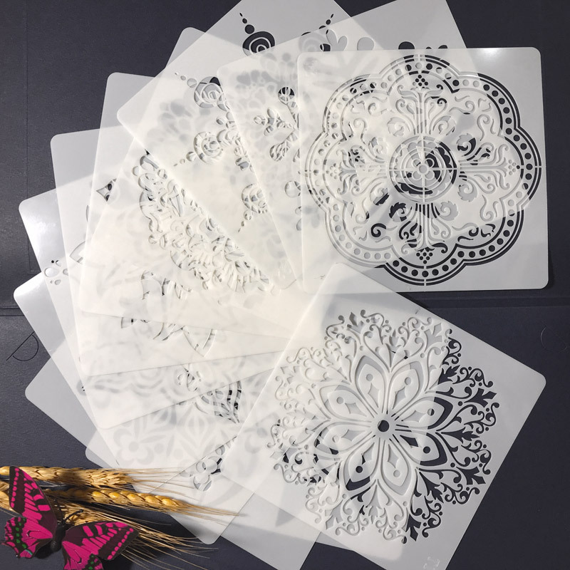 Creative mandala template