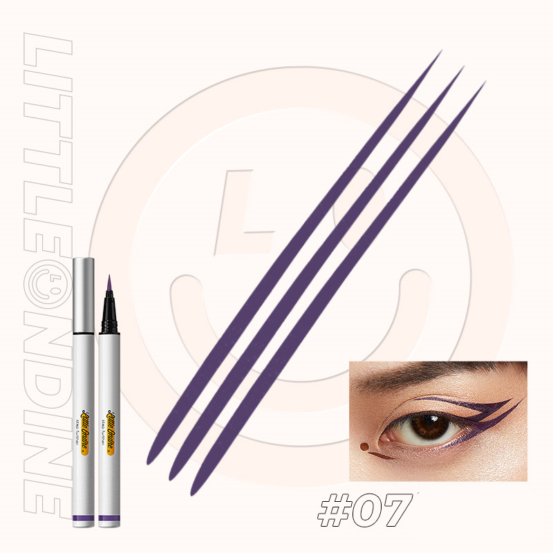 Color waterproof eyeliner pen Dark Purple - Shop at LoveMi