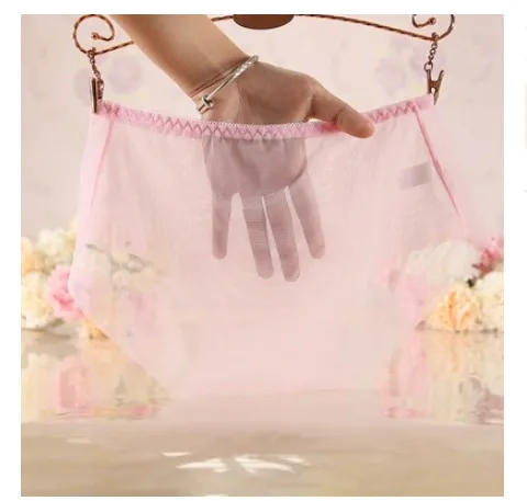 Sheer mesh panties Pink - Shop at LoveMi