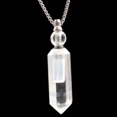White crystal perfume bottle - White - View 1