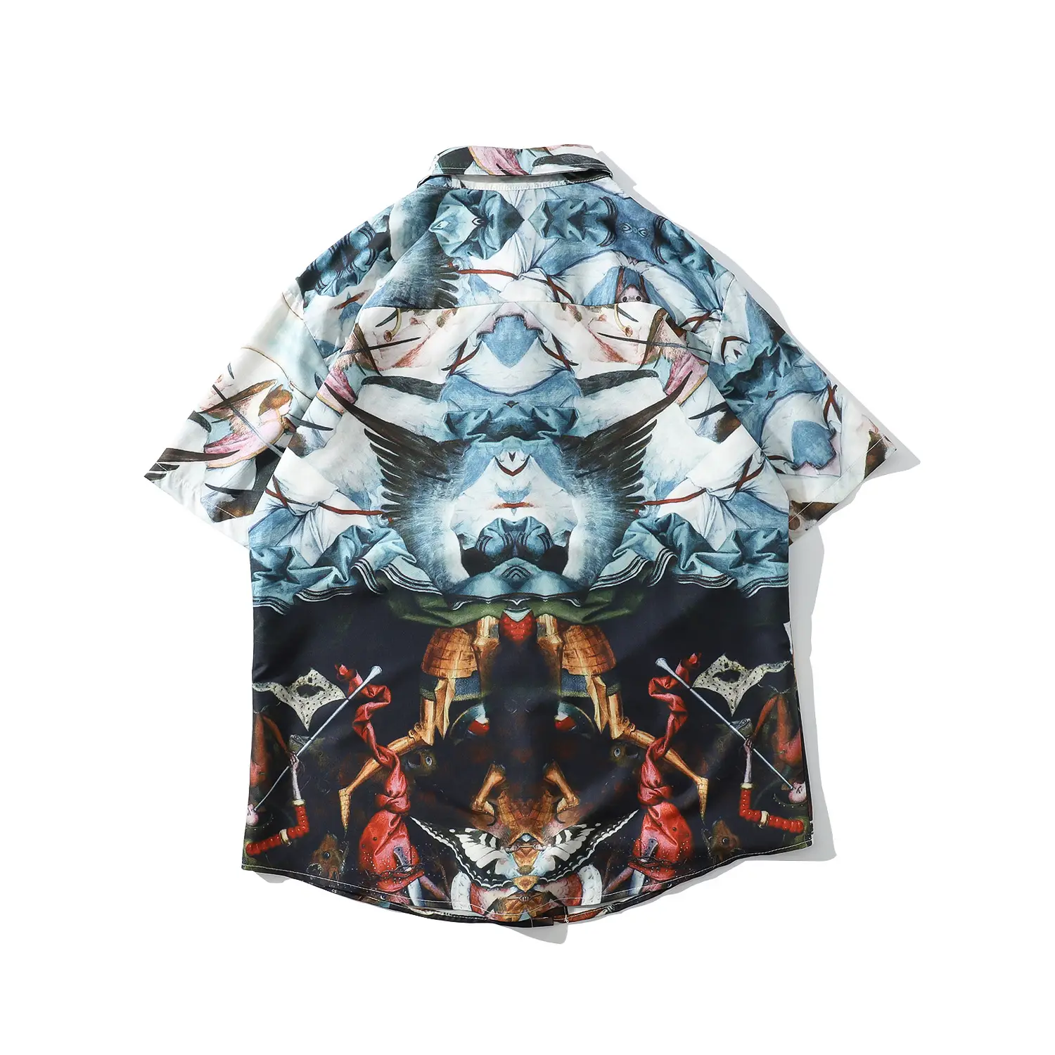Men's Palace Mural Print Shirt