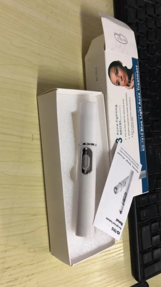 Blue Light Therapy Acne Laser Pen Soft Scar Wrinkle Removal Treatment Device Skin Care Beauty Equipment – image 10
