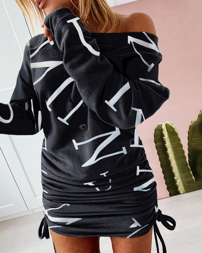 Printed fashion dress