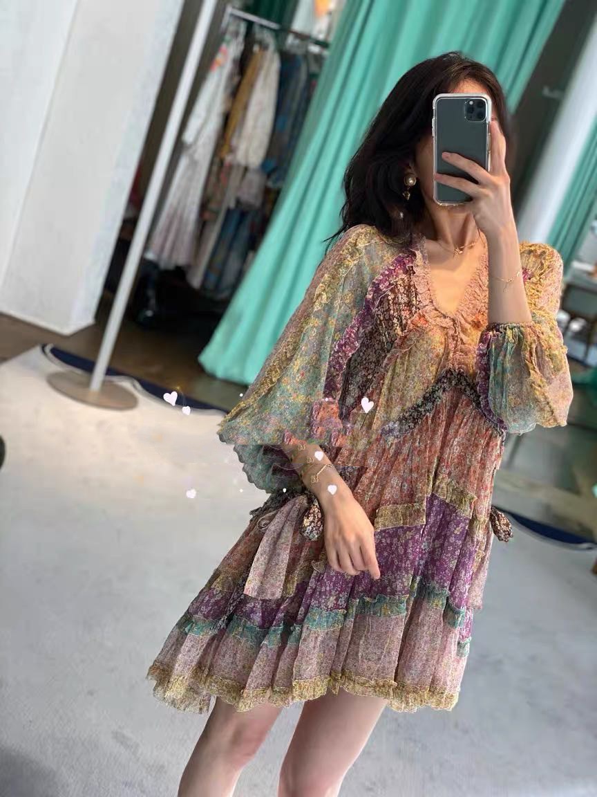 Adjustable high waist waist dress