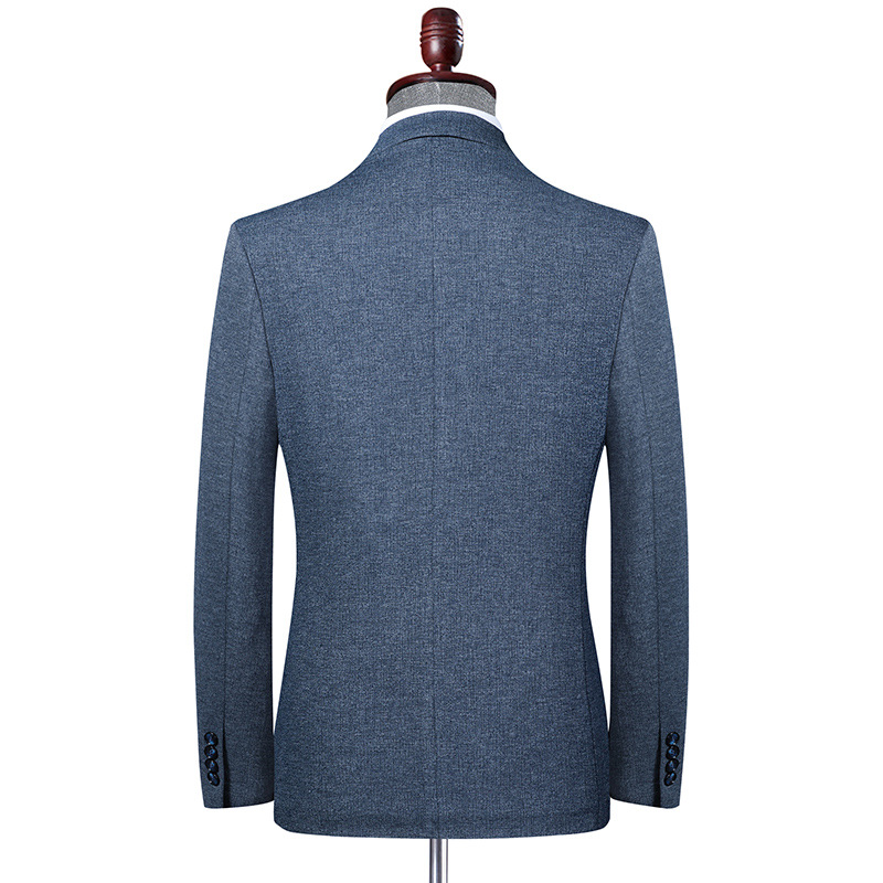Knitted stretch men's casual suit