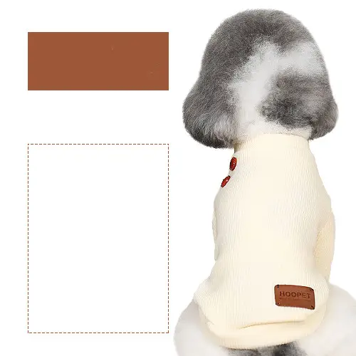 Pullover cat sweater small puppy two-legged