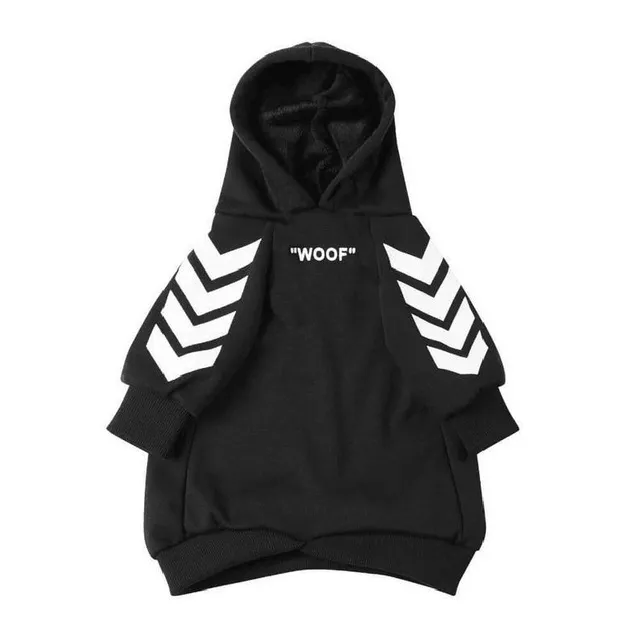 Winter dog jacket hood Black - Shop at LoveMi