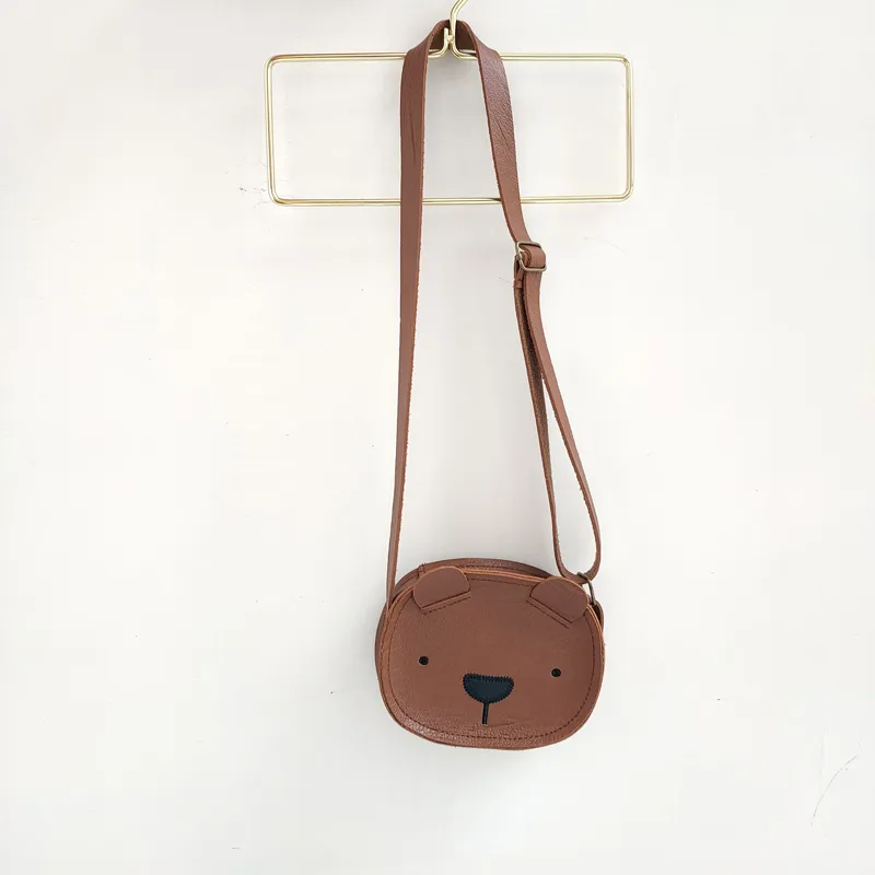 Baby bear messenger bag - Brown