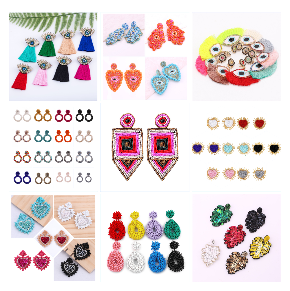 Bohemian fashion female personality earrings