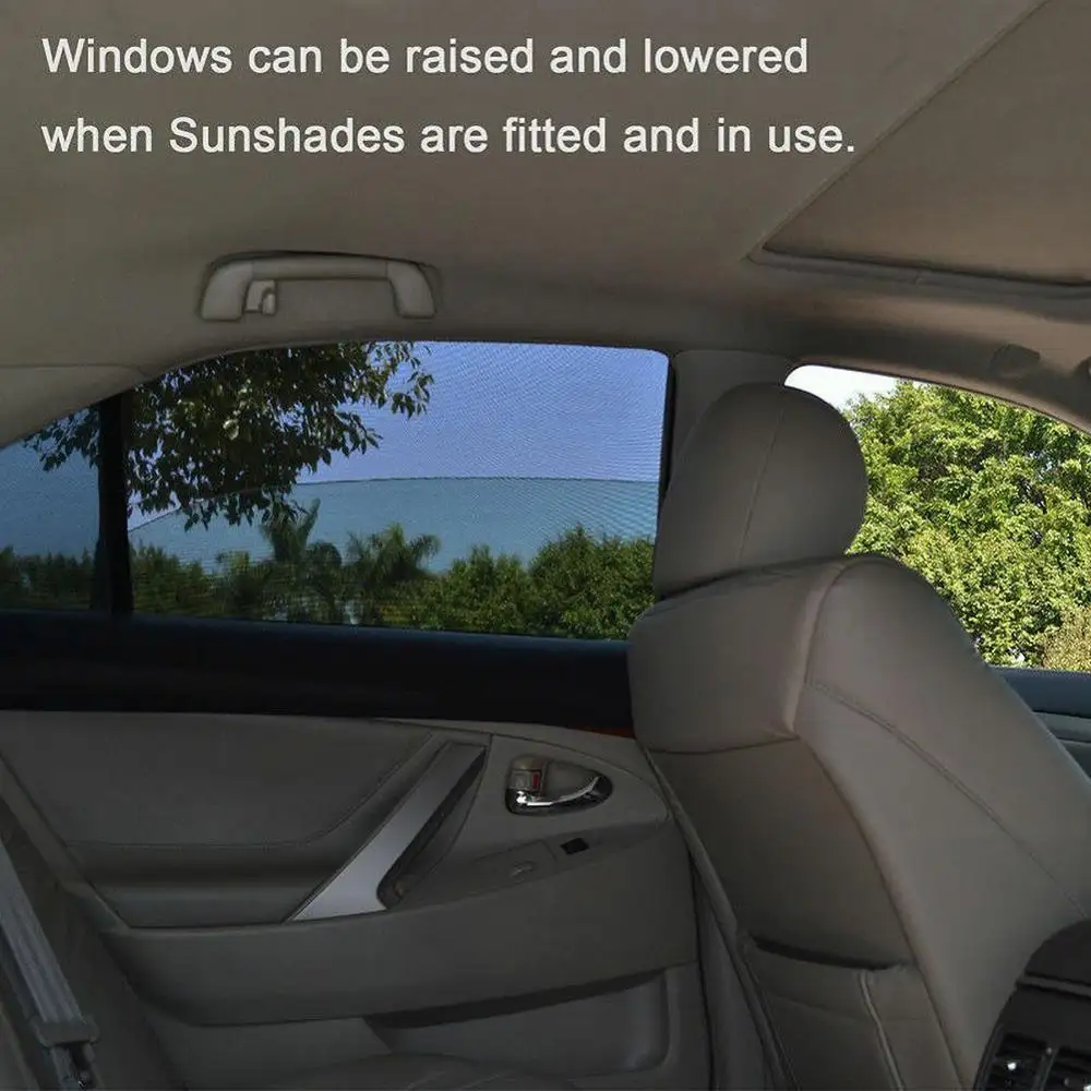 Sunshade and Mosquito Black Screen Car Window Protection Cover