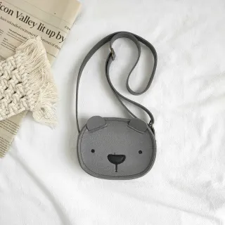 Baby bear messenger bag - Grey
