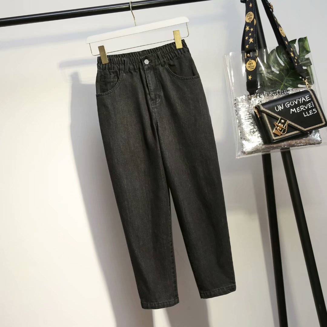 Harlan was thin and high-waisted daddy pants