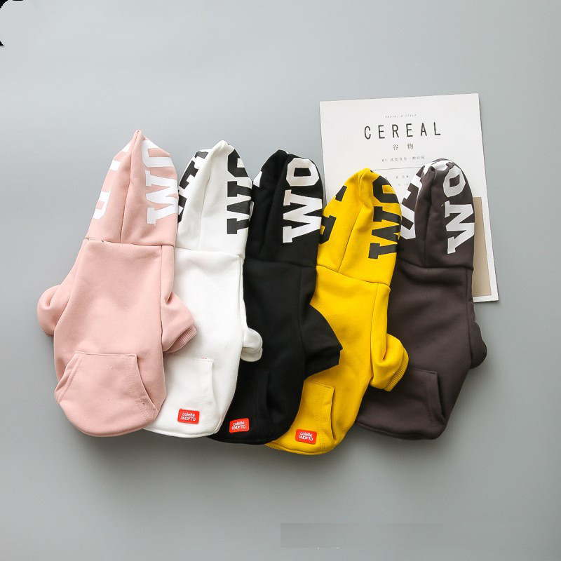 Printed letter casual Hoodie