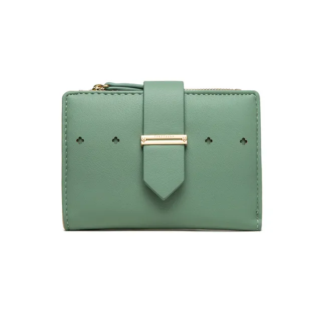 Ladies short wallet Green - Shop at LoveMi