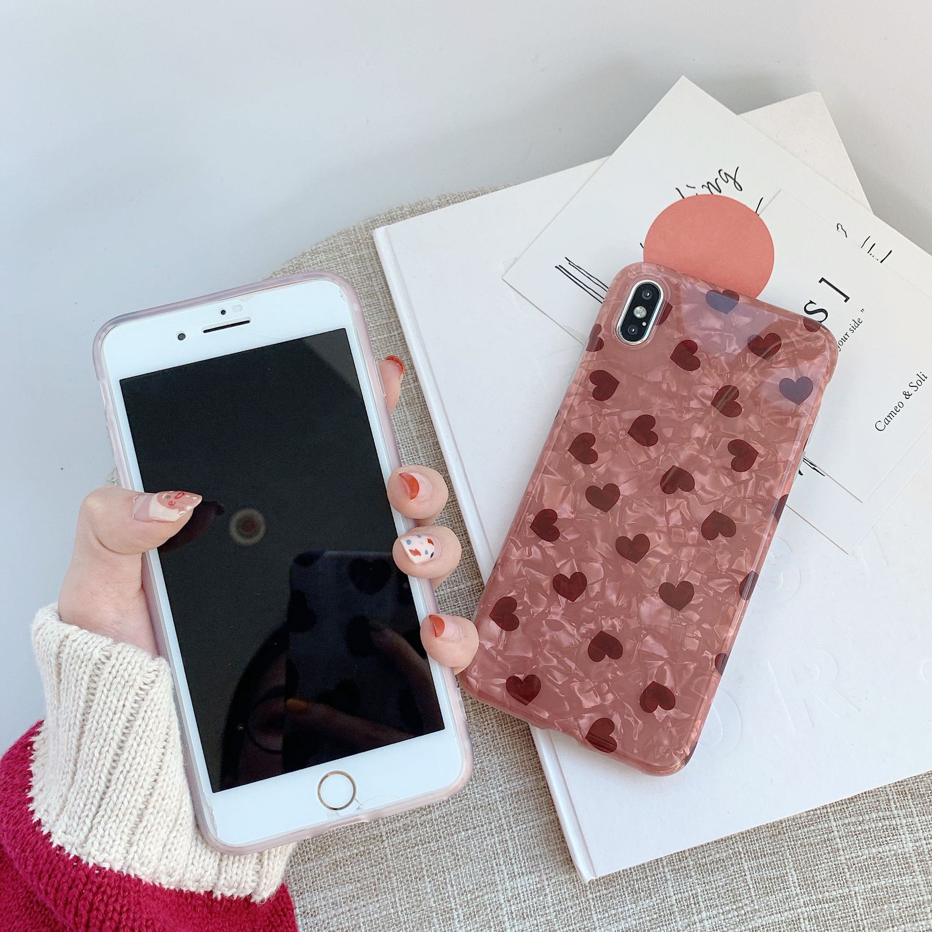 Girly little love shell pattern mobile phone case - Image 4