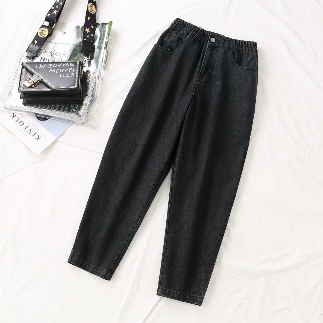 Harlan was thin and high waisted daddy pants Black - Shop at LoveMi