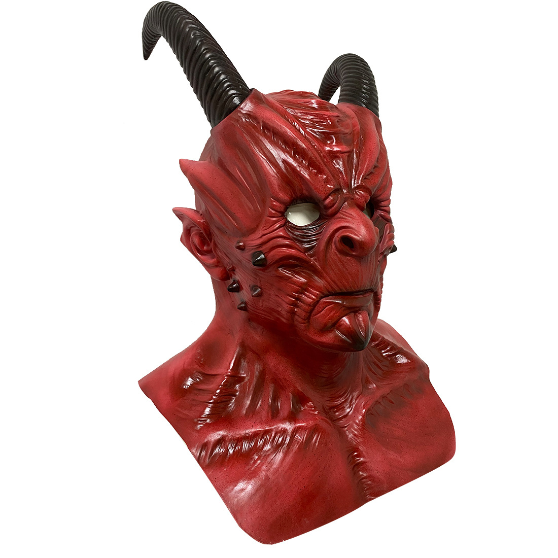 Halloween scary horns warcraft mask — foto 4
