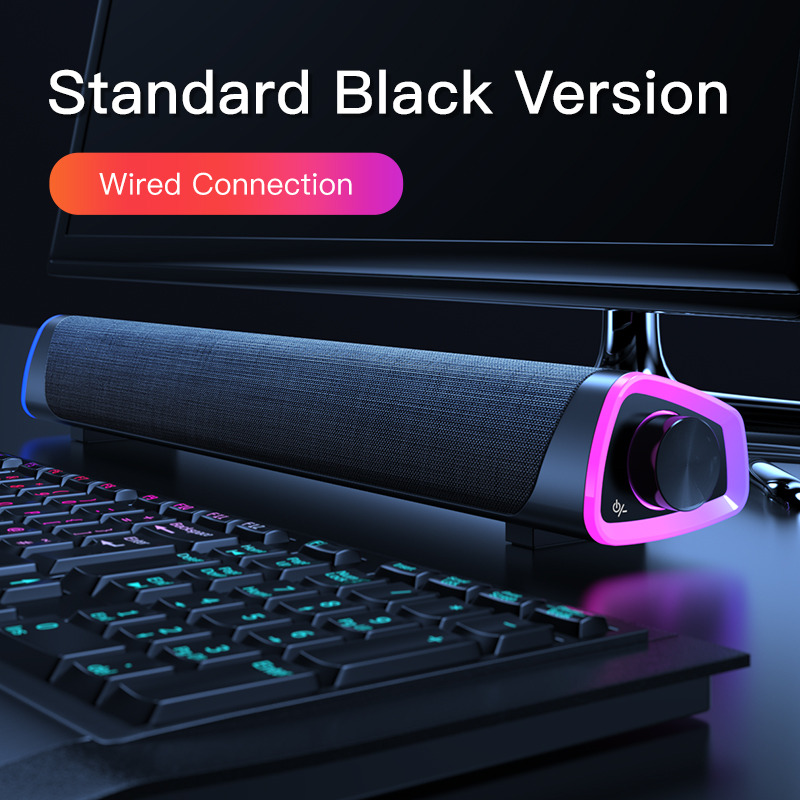 Bluetooth 5.0 4D Computer Soundbar Subwoofer Speaker for MacBook Laptop PC Stere - Picture 3 of 6