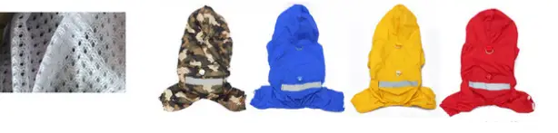Rainproof windproof pet rain clothes