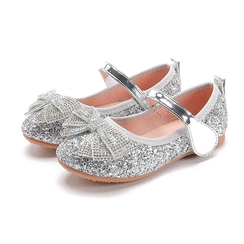Children's crystal shoes - Silver