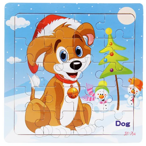 Children's poultry animal wooden puzzle – image 6