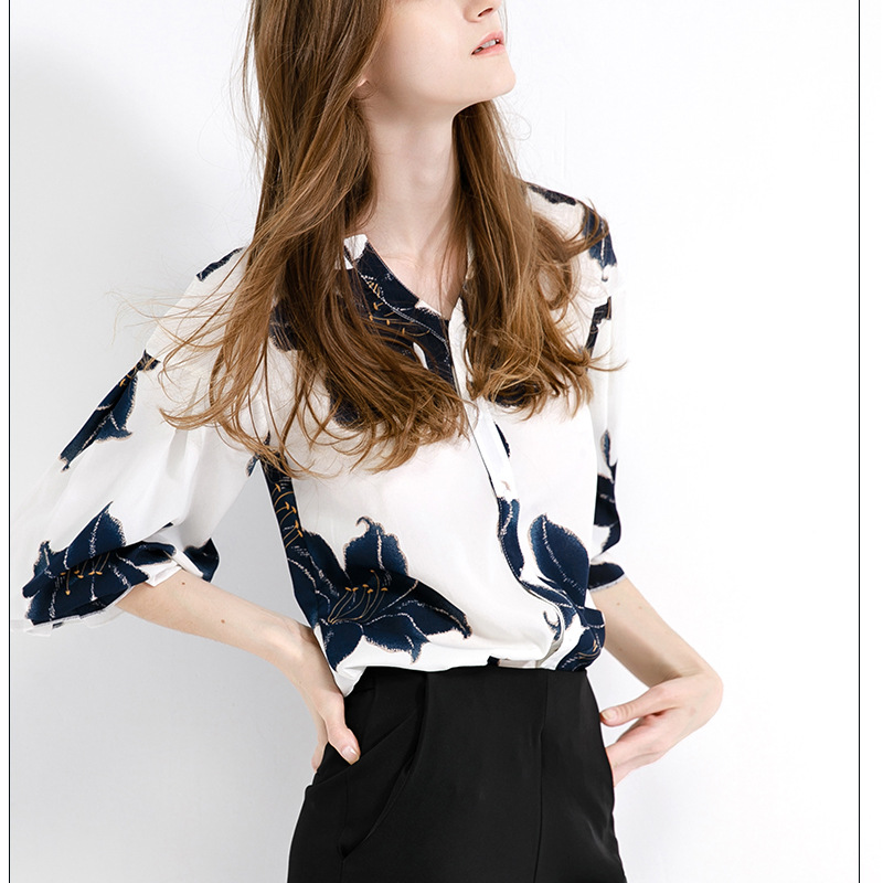 Chiffon 3/4 sleeve top