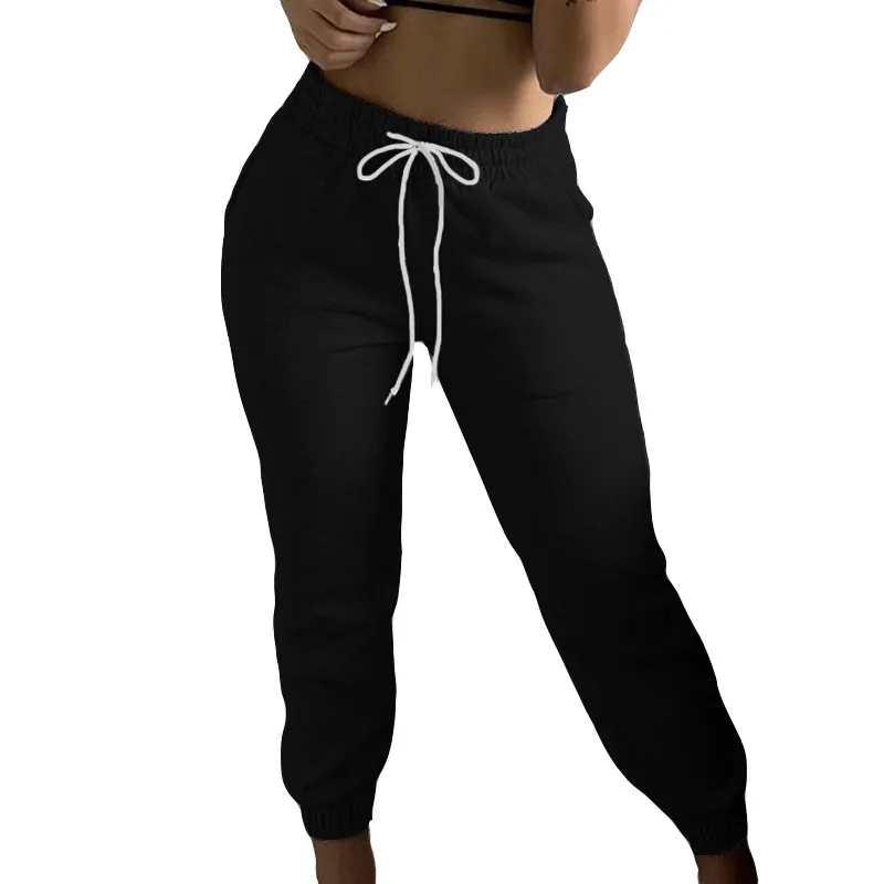 Casual sweater pants - Black