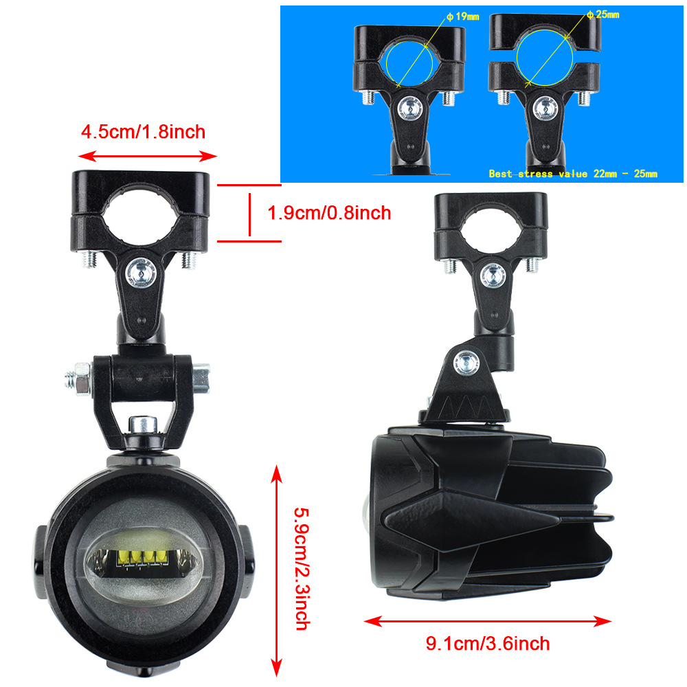 Motorcycle spotlight headlight glare — foto 6
