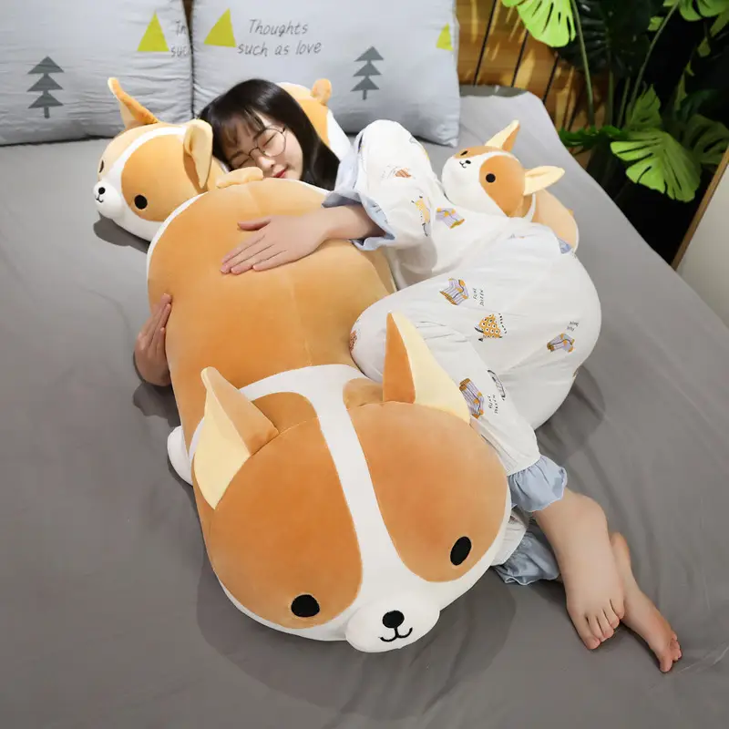 software Corgi doll Plush toys