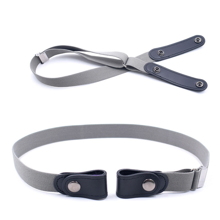 Adjust the loose belt Grey - Shop at LoveMi
