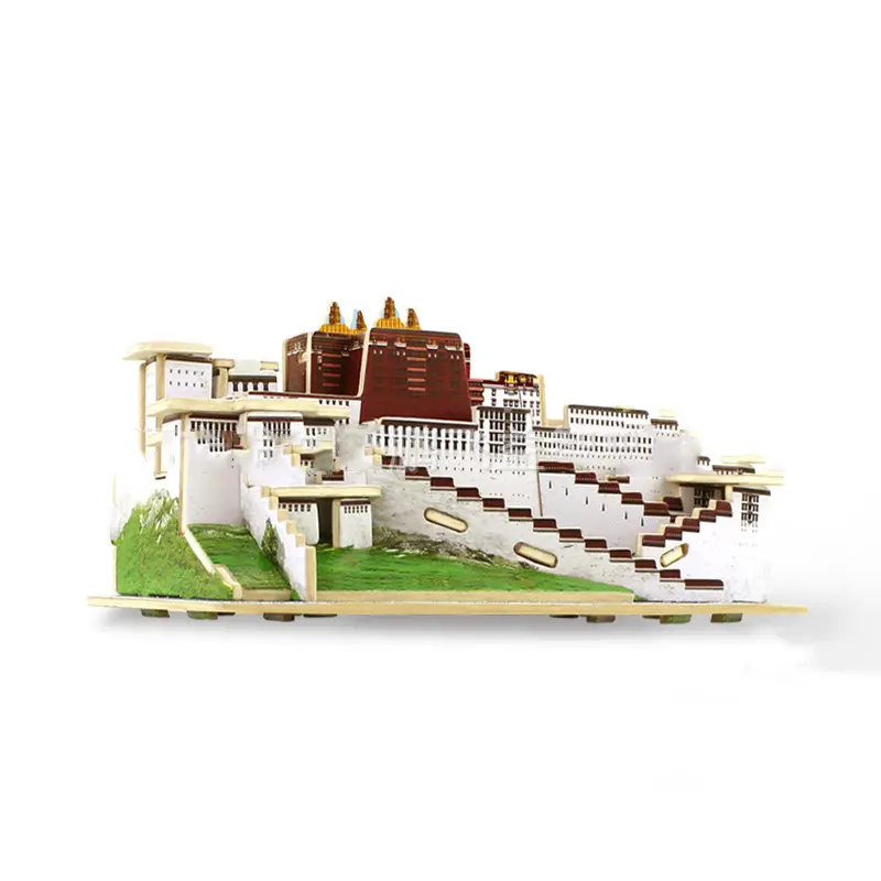 3d wooden three-dimensional puzzle