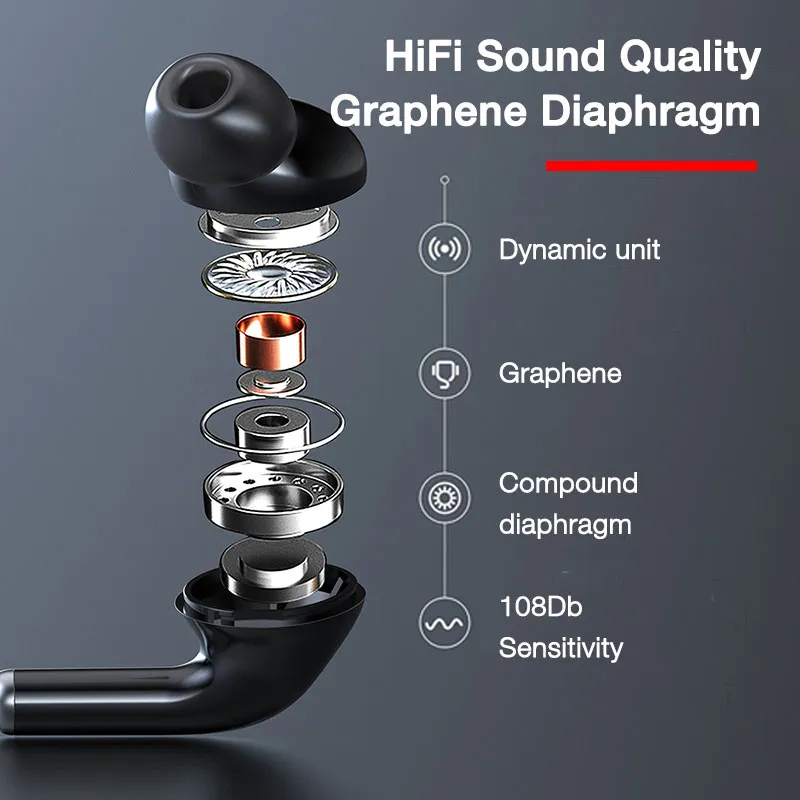 Sports neckband wireless headphones – image 2