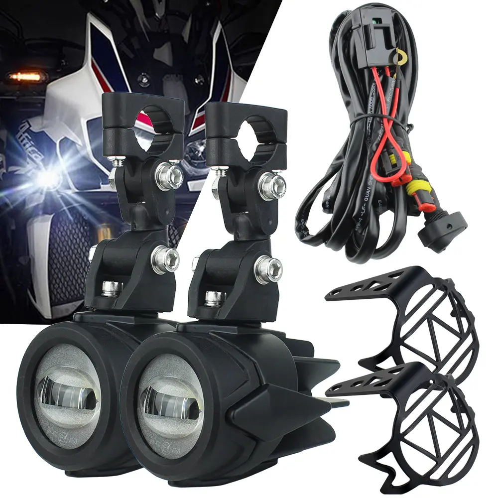 Motorcycle Spotlight Headlight Glare