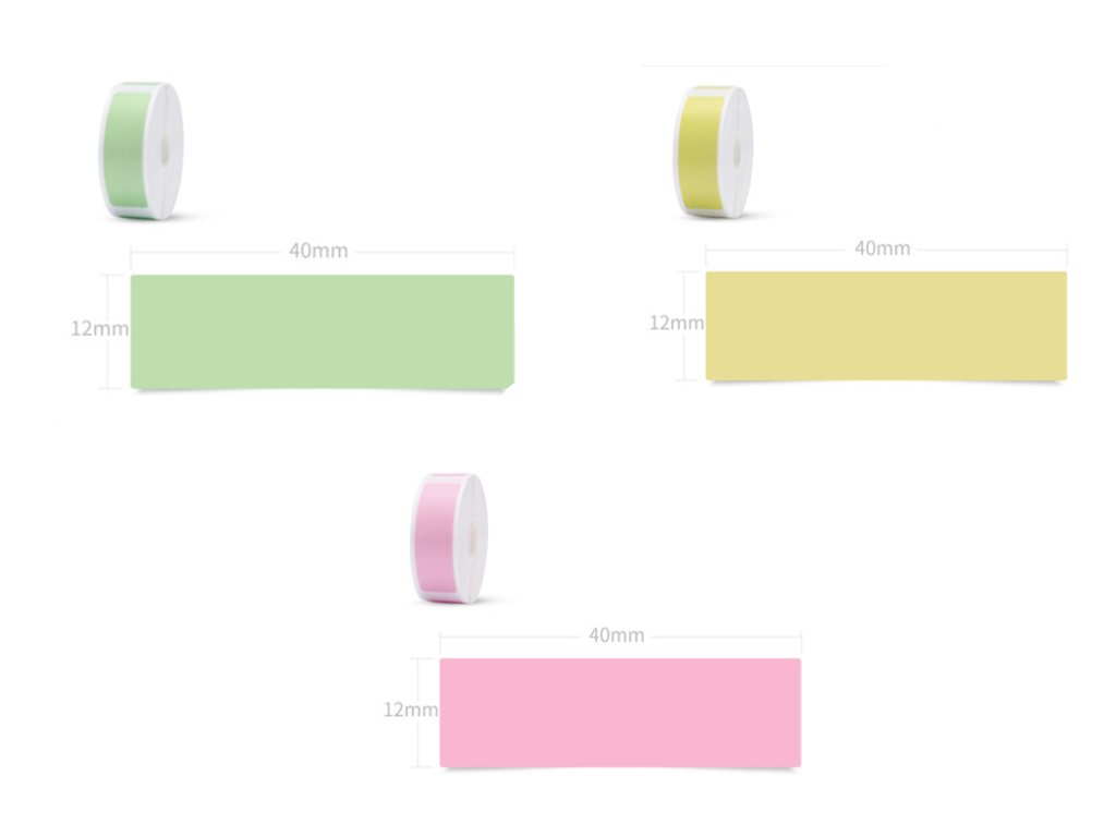 Термобумага для этикеток чистого цвета