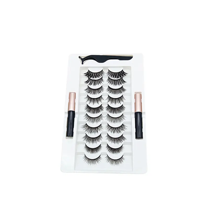 10 Pairs of Magnetic False Eyelashes