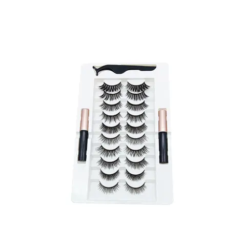 10 Pairs of Magnetic False Eyelashes