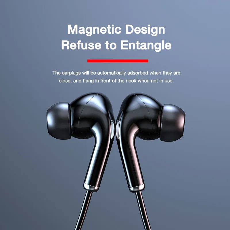 Sports neckband wireless headphones – image 3