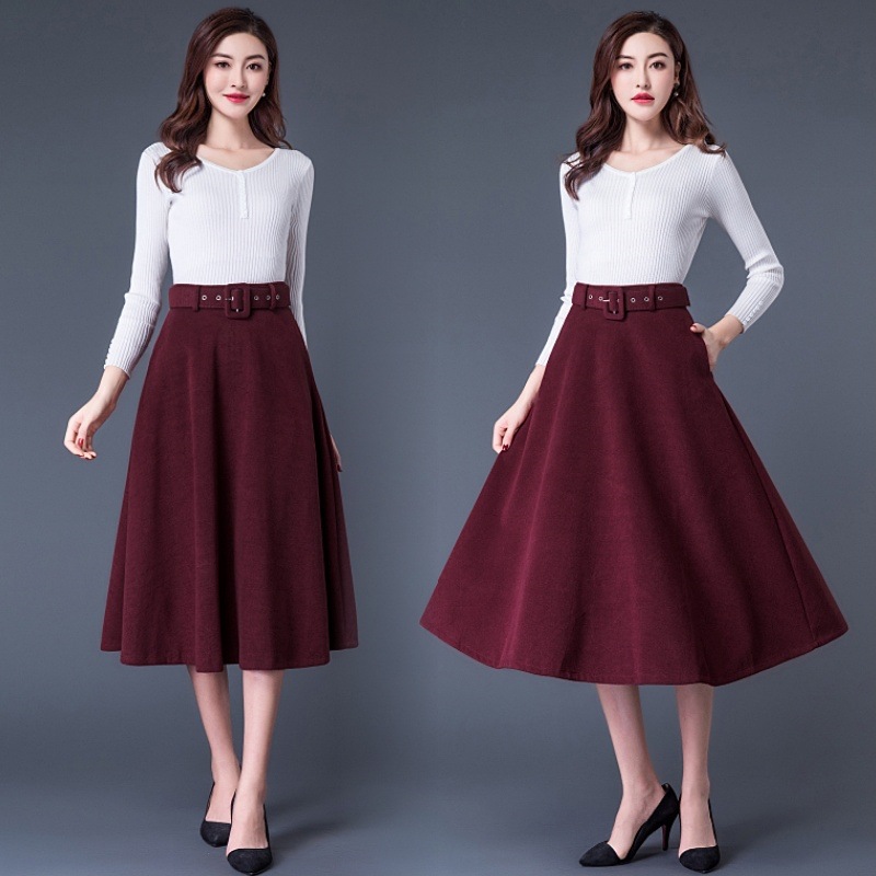 Black high waist skirt